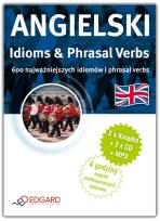 Okładka książki Angielski Idioms & Phrasals verbs + CD EDGARD
