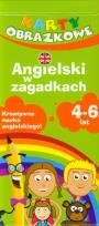Okładka książki Angielski w zagadkach 4-6 lat. Karty obrazkowe