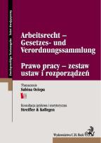 Opakowanie Arbeitsrecht Gesetzes und Verordnungssammlung  Prawo pracy zestaw ustaw i rozporządzeń