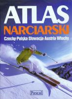 Okładka książki Atlas Narciarski Czechy, Polska, Słowacja, Austria, Włochy