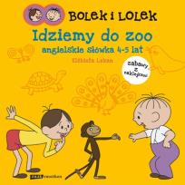 Okładka książki Bolek i Lolek. Idziemy do ZOO. Angielskie słówka