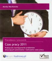 Okładka książki Czas pracy  2011