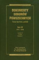 Okładka książki Dokumenty Soborów Powszechnych t.4