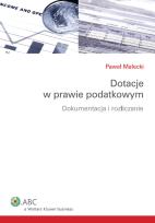 Okładka książki Dotacje w prawie podatkowym