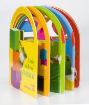 Okładka książki Duży zielony kwadrat i mała nieśmiała żabka