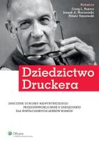 Okładka książki Dziedzictwo Druckera