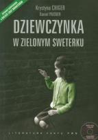 Okładka książki Dziewczynka w zielonym sweterku z płytą CD