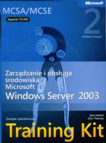 Okładka książki Egzamin  70-290: Zarządzanie i obsługa środowiska Microsoft Windows Server 2003 z płytą CD