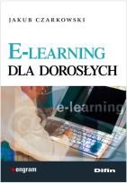 Okładka książki E-learning dla dorosłych