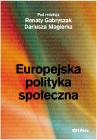 Okładka książki Europejska polityka społeczna