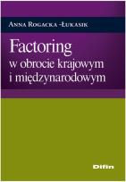 Okładka książki Factoring w obrocie krajowym i międzynarodowym