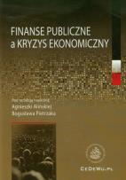 Okładka książki Finanse publiczne a kryzys ekonomiczny