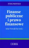 Okładka książki Finanse publiczne i prawo finansowe