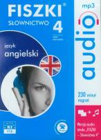 Okładka książki FISZKI audio Język angielski Słownictwo 4