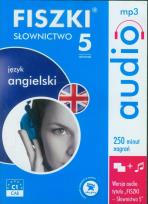 Okładka książki FISZKI audio Język angielski Słownictwo 5