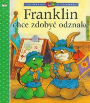 Okładka książki Franklin chce zdobyć odznakę