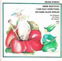 Okładka książki Gram wszystko na fortepian