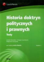 Okładka książki Historia doktryn politycznych i prawnych