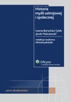 Okładka książki Historia myśli ustrojowej i społecznej