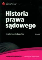 Okładka książki Historia prawa sądowego