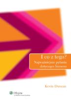 Okładka książki I co z tego