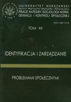 Opakowanie Identyfikacja i zarządzanie problemami społecznymi t.12