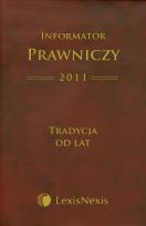 Opakowanie Informator Prawniczy 2011 Tradycja od lat B6 bordowy