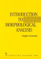 Okładka książki Introduction to Morphological Analysis
