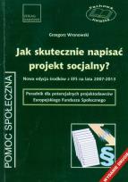Okładka książki Jak skutecznie napisać projekt socjalny?