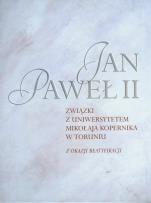Opakowanie Jan Paweł II Związki z Uniwersytetem Mikołaja Kopernika w Toruniu