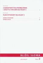 Okładka książki J.polski GIM Bliżej słowa Poradnik metod. kl. 3