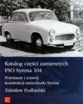 Okładka książki Katalog części zamiennych FSO Syrena 104