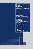 Okładka książki Kazusy z prawa dla ekonomistów