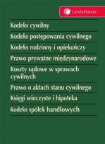 Opakowanie Kodeks cywilny Kodeks postępowania cywilnego Kodeks rodzinny i opiekuńczy Prawo prywatne międzynarodowe