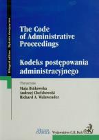 Opakowanie Kodeks postępowania administracyjnego The Code of Administrative Proceedings
