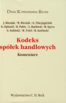 Okładka książki Kodeks spółek handlowych. Duże Komentarze