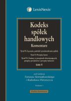 Opakowanie Kodeks spółek handlowych Komentarz t.4