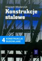 Okładka książki Konstrukcje budow cz.4 Konstrukcje stalowe WSiP