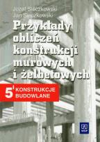 Okładka książki Konstrukcje budow przykł obl konst mur i żelb WSiP