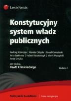Okładka książki Konstytucyjny system władz publicznych