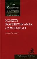 Okładka książki Koszty postępowania cywilnego