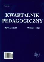 Opakowanie Kwartalnik Pedagogiczny nr 1 /2010