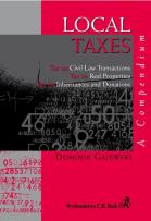 Okładka książki Local Taxes A compendium