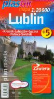 Okładka książki Lublin plan miasta