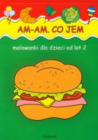 Okładka książki Malowanki Am Am Co jem