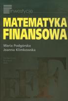 Okładka książki Matematyka finansowa