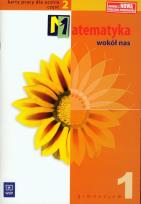 Okładka książki Matematyka wokół nas 1 Karty pracy część 2