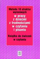 Okładka książki Metoda 18 struktur wyraz. ćw czytanie WSIP