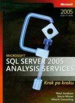 Okładka książki Microsoft SQL Server 2005 Analysis Services krok po kroku + CD