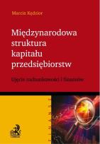Okładka książki Międzynarodowa struktura kapitału przedsiębiorstw